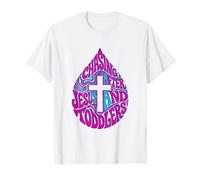 Persiguiendo a Jesús y niños pequeños Retro Groovy 70s Vintage Camiseta