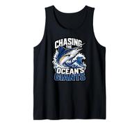 Persiguiendo a los Gigantes de los océanos Marlin Pesca Esta Gran Vida Camiseta sin Mangas