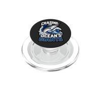 Persiguiendo a los Gigantes de los océanos Marlin Pesca Esta Gran Vida PopSockets PopGrip para MagSafe