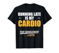 Persiguiendo los plazos es mi Cardio. Gestión del Tiempo ... Camiseta