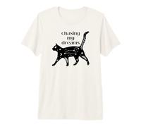 Persiguiendo mis sueños (con Cosmic Cat) Camiseta Premium
