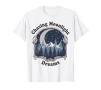 Persiguiendo sueños a la luz de la Luna Vintage Camiseta