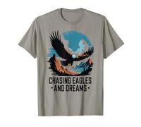 Persiguiendo Sueños Águila Libertad Cielo Naturaleza Camiseta