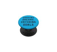 Persiguiendo sueños, alcanzando metas Declaración Éxito PopSockets PopGrip Adhesivo