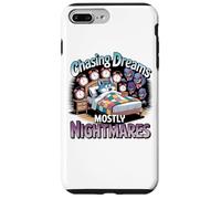 Persiguiendo sueños principalmente pesadillas Humor divertido del sueño Carcasa para iPhone 7 Plus/8 Plus