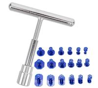 Persiiious Kit Dent Repair Herramientas, con 18 Ventosas, Kit Eliminador Abolladuras Carrocería, Kit de Extracción de Abolladuras, para Cuidado Externo del Automóvil, Reparación De Abolladuras