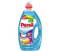 Persil Gel Color Kraft (80 lavados), fresco, detergente de color con tecnología Deep Pure Plus combate las manchas persistentes, 92% ingredientes biodegradables
