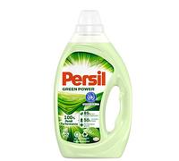 Persil Green Power - Detergente, 20 lavados con ingredientes de base natural, dermatológicamente probado.