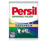 Persil Polvo universal de limpieza profunda (75 lavados), detergente completo para ropa pura y frescura higiénica para la máquina, eficaz de 20 °C a 95 °C
