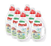 Persil Sensitive Gel (6 x 20 lavados), detergente líquido para alérgicos y bebés, con aloe vera calmante para pieles sensibles, eficaz de 20 °C a 95 °C