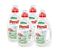 Persil Sensitive Gel 80 WL (4 x 20 lavados), detergente líquido para alérgicos y bebés, con aloe vera calmante para pieles sensibles, eficaz de 20 °C a 95 °C