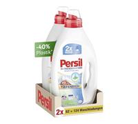 Persil Ultra concentrado Sensitive Gel (124 lavados), detergente líquido para alérgicos y bebés en botella más pequeña para menos plástico, elimina las manchas difíciles, dermatológicamente probado