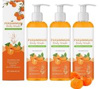 Persimmon Body Wash, Body Odour Wash for Women, Bodys Soap, Natural BodyWash for Strong Odor Smell Remove, Deeply Cleansing & Moisturizing 120ml (3)