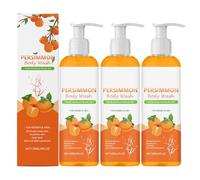 Persimmon Body Wash for Old People Smell, Persimmon Nourishing Body Wash,Deep Hydration & Refresshing,Removes Strong Odors,Natural with Fresh Scent,Deep Cleanses and Moisturizes,Silky Smooth Skin