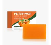 Persimmon Goat Milk Soap,Persimmon Soap - Hecho a mano con cuidado,Antienvejecimiento y vegano,Jabón desodorante natural para la limpieza y el cuidado de la piel de la cara y el cuerpo (1)