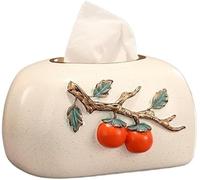 Persimmon-shaped Tissue Box Cover Home Décor Ornament For The Living Room Stylish And Unique