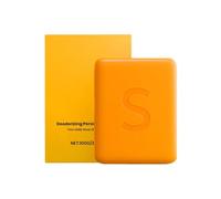 Persimmon Soap Bar, Deep Moisturizing Skin Cleansing, 7.1x5.1cm Odor Control Bath Soap, Skin Cleansing Bar, Moisturizing Body Wash for Men Adults Teens Seniors, Suitable for Home Travel Dorm Hotel Use