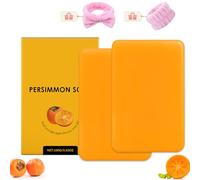 Persimmon Soap for Old People Smell, Persimmons Extract Soaps, Natural Persimmon Soap for Body Odor, For Men and Women (2PCS)
