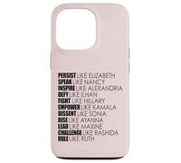 PERSISTE como Elizabeth Hablar Nancy Rule Ruth USA Congress Carcasa para iPhone 13 Pro