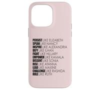 PERSISTE como Elizabeth Hablar Nancy Rule Ruth USA Congress Carcasa para iPhone 14 Pro MAX