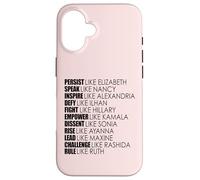 PERSISTE como Elizabeth Hablar Nancy Rule Ruth USA Congress Carcasa para iPhone 16