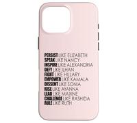 PERSISTE como Elizabeth Hablar Nancy Rule Ruth USA Congress Carcasa para iPhone 16 Pro MAX