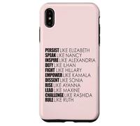 PERSISTE como Elizabeth Hablar Nancy Rule Ruth USA Congress Carcasa para iPhone XS MAX