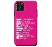 PERSISTE como LA Regla DE Elizabeth como Ruth Meme Feminista Carcasa para iPhone 11 Pro MAX