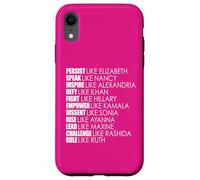 PERSISTE como LA Regla DE Elizabeth como Ruth Meme Feminista Carcasa para iPhone XR
