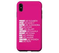 PERSISTE como LA Regla DE Elizabeth como Ruth Meme Feminista Carcasa para iPhone XS MAX