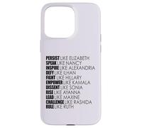 PERSISTE como LA Regla DE Elizabeth como Ruth Mujeres Meme Carcasa para iPhone 15 Pro MAX