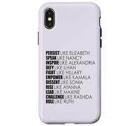 PERSISTE como LA Regla DE Elizabeth como Ruth Mujeres Meme Carcasa para iPhone X/XS