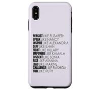 PERSISTE como LA Regla DE Elizabeth como Ruth Mujeres Meme Carcasa para iPhone XS MAX
