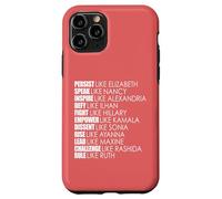 PERSISTE como LA Regla DE Elizabeth Ruth US Congress Women Meme Carcasa para iPhone 11 Pro