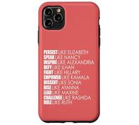 PERSISTE como LA Regla DE Elizabeth Ruth US Congress Women Meme Carcasa para iPhone 11 Pro MAX