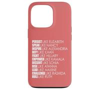 PERSISTE como LA Regla DE Elizabeth Ruth US Congress Women Meme Carcasa para iPhone 13 Pro