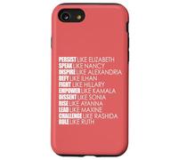 PERSISTE como LA Regla DE Elizabeth Ruth US Congress Women Meme Carcasa para iPhone SE (2020) / 7/8