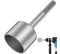 Persistence Destornillador de Varilla de SDS-Max, Destornillador de Broca de Acero de Servicio Pesado de 65 Mm, para Varillas de Puesta a de Martillo Rotatorio (2,56 Pulg.)