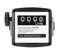 Persistence Indicador de combustible mecánico de 4 piezas Caudal de combustible mecánico Caudal Cuchillo 25 mm (1 rosca interior) 5-30 GPM/20-120L/min