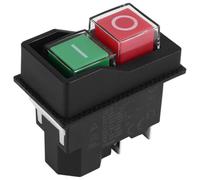 Persistence Interruptores electromagnéticos pulsadores para herramientas de jardín KJD17 220V -Terminales