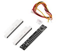 Persistence Mini indicador dual de 12 niveles VU Medidor estéreo Amplificador Tablero de velocidad de luz ajustable