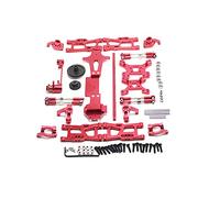 Persistence para 1:14 144001 Repuestos de ActualizacióN de AutomóViles RC Asiento de Metal C Copa de DireccióN Brazo Oscilante Eje de TransmisióN Central, Rojo