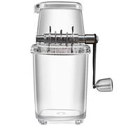 Persistence Trituradora de hielo manual de 1,25 l, trituradora de hielo, picadora de bebidas, necesidades del hogar, necesidad de verano