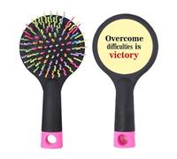 Persistence Victory Overcome Difficult Salon - Cepillo para desenredar el cabello, base acolchada