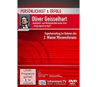 Persönlichkeit & Erfolg - Oliver Geisselhart/Gedächtnis- und Mentalpotenziale nutzen denn Erfolg beginnt im Kopf [Alemania] [DVD]