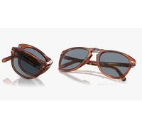 Persol 0PO714SM 54 096/56 El Plegable Steve McQueen-Tierra De Siena Azul Claro