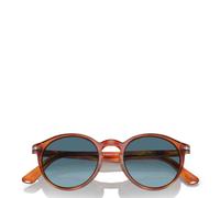 Persol Hombre Persol PO3171S 96/Q8 Gafas de sol Acetato Marrón Azul Pantos Normal Sombreado