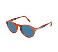 Persol Hombre PO3092SM 900656 Gafas de sol Acetato Marrón Azul Redonda Normal