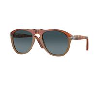 Persol Hombre Persol PO0649 1025S3 Gafas de sol Acetato la Habana Azul Piloto Polarizado Sombreado
