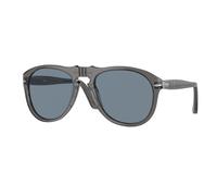 Persol Hombre Persol PO0649 119656 Gafas de sol Acetato Gris Azul Piloto Normal Antirreflejo